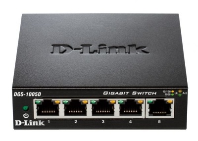  Сетевой неуправляемый коммутатор DGS-1005DJ2A